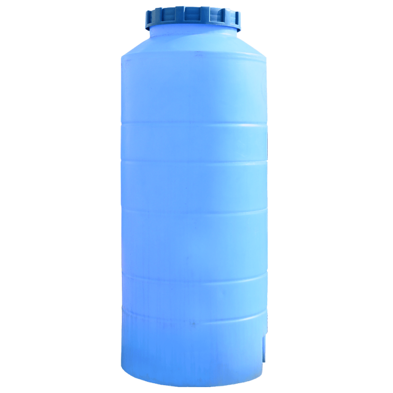 Бочка 300 л вузька вертикальна ВО ПБ блакитна Пласт Бак